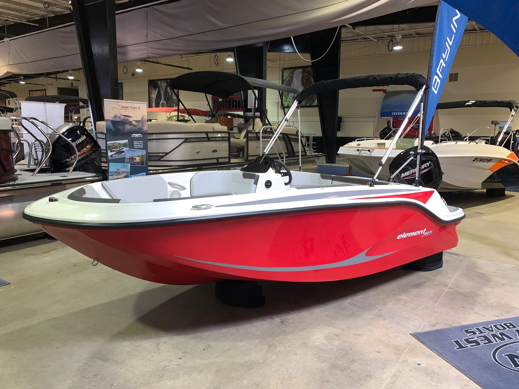 2023 Bayliner Element M15 Red For Sale In NC Angler's Marine 910